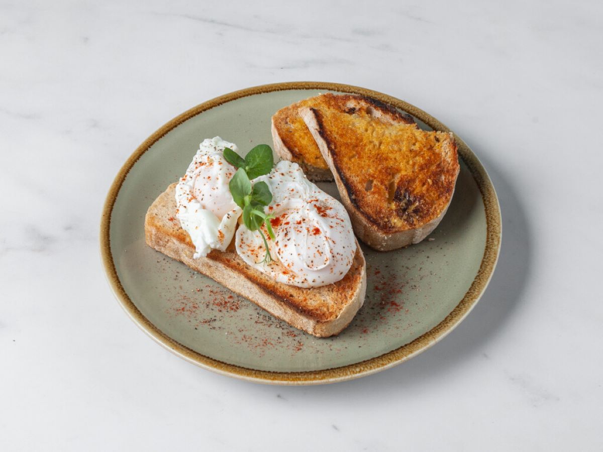 Homely Poached  Egg on Toast