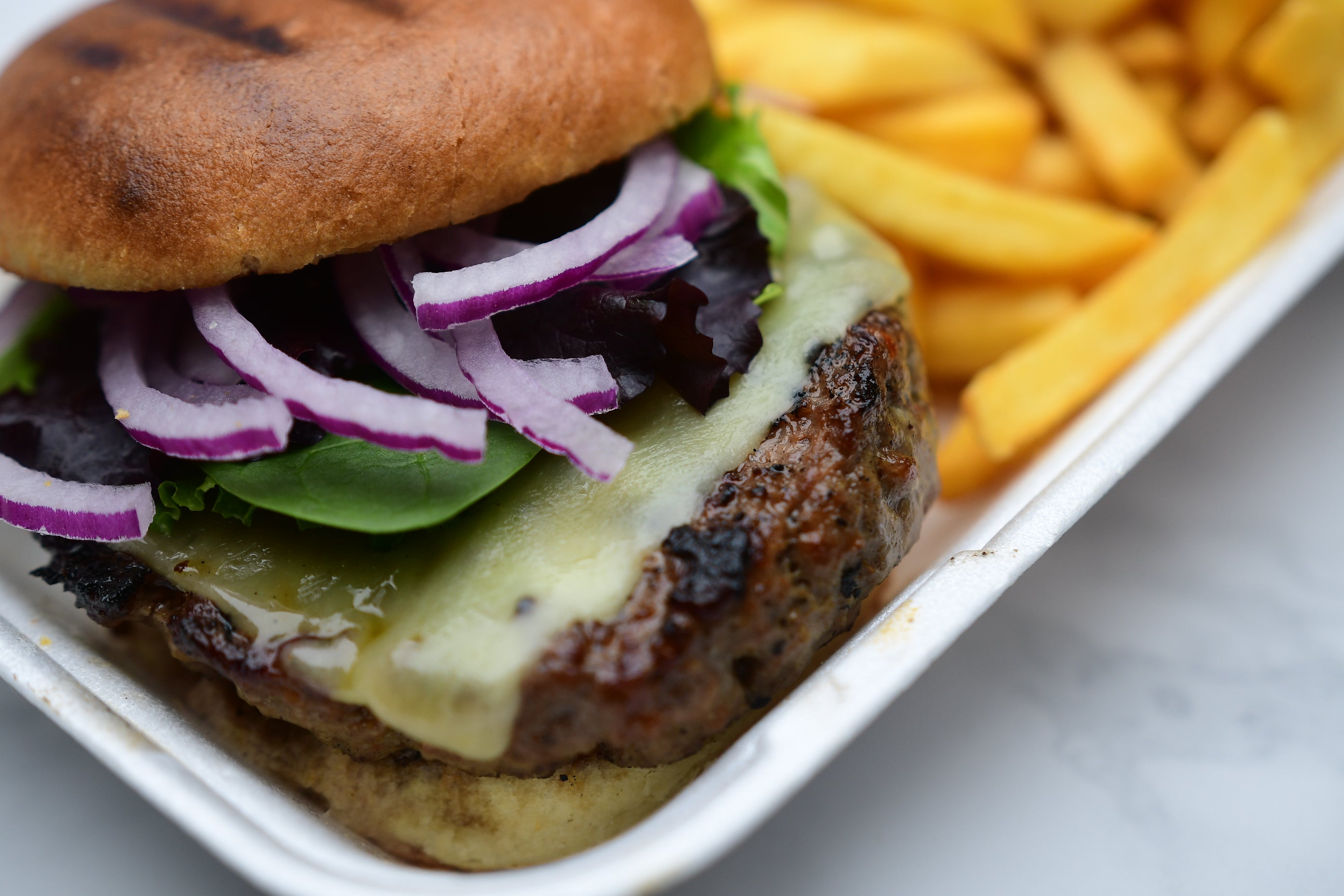 Straight Cheeseburger