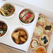 Family Box and cup fatayer