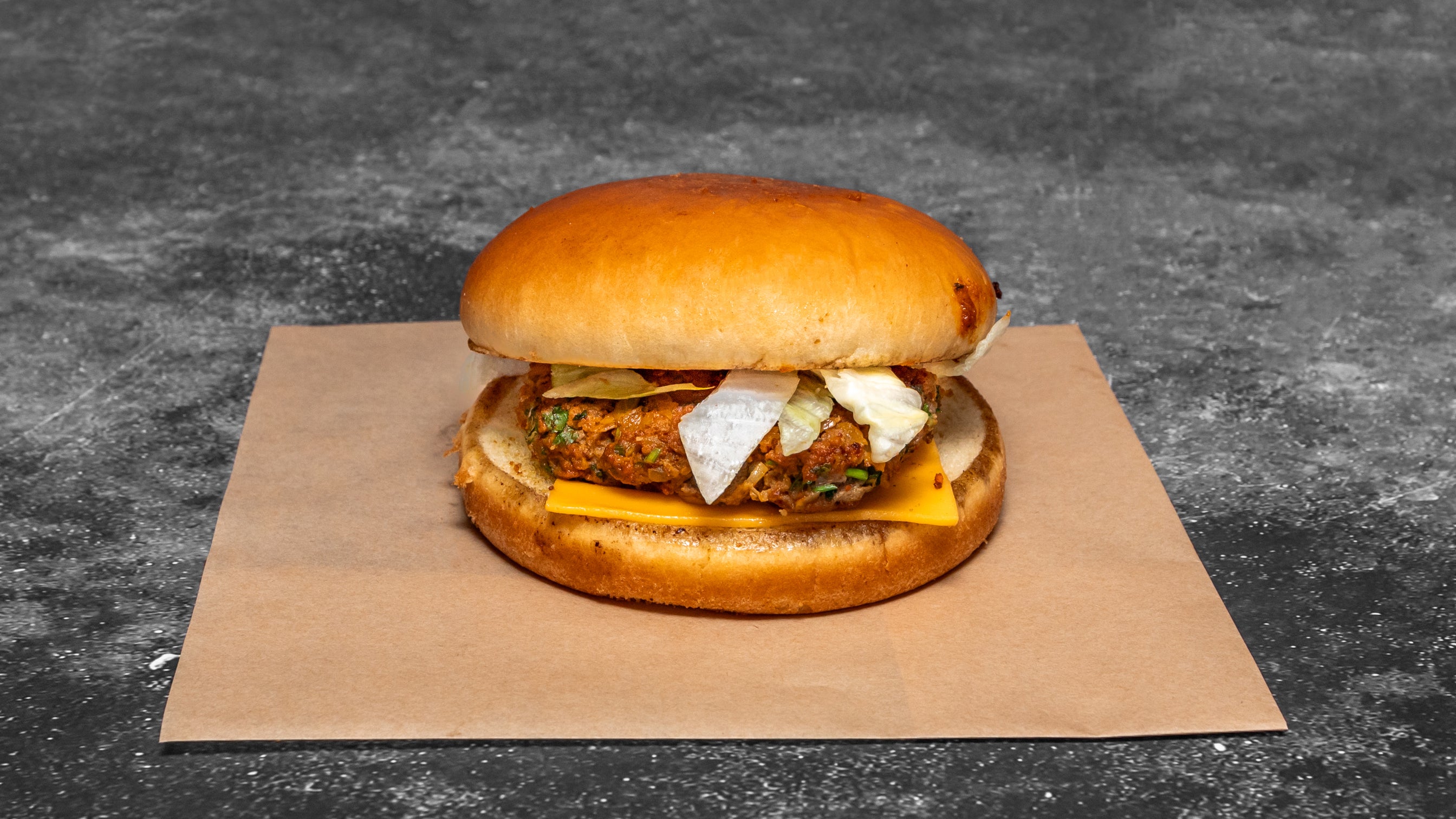 Keema burger