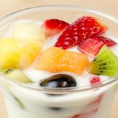 Raib with mix fruits