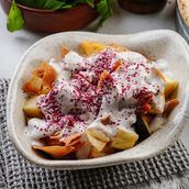 Eggplant Fatteh