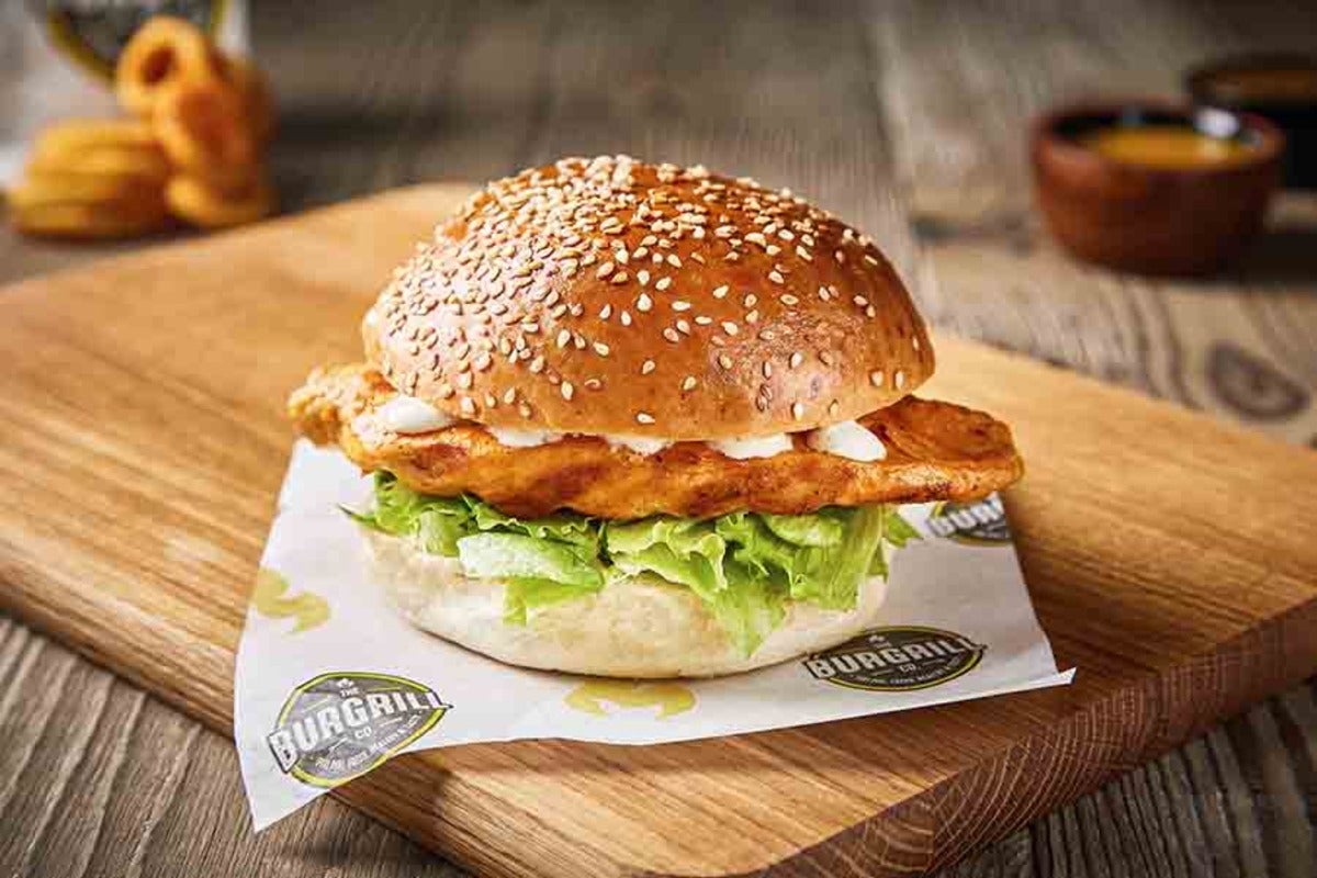 Flame Grilled Burger