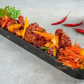 HONEY CHILLI POTATOES
