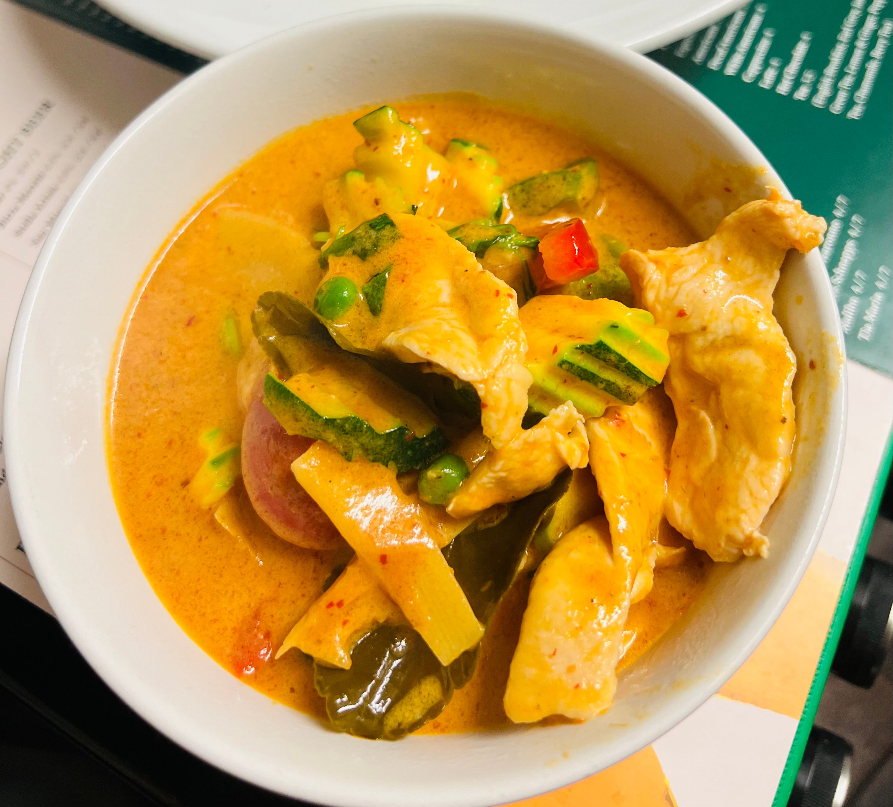 Red Curry (V) (G) + Jasmine rice
