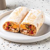Pulled Chicken & Egg Burrito