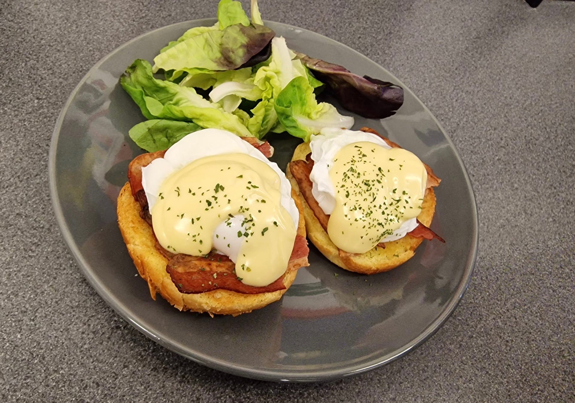Turkey Bacon Benedict