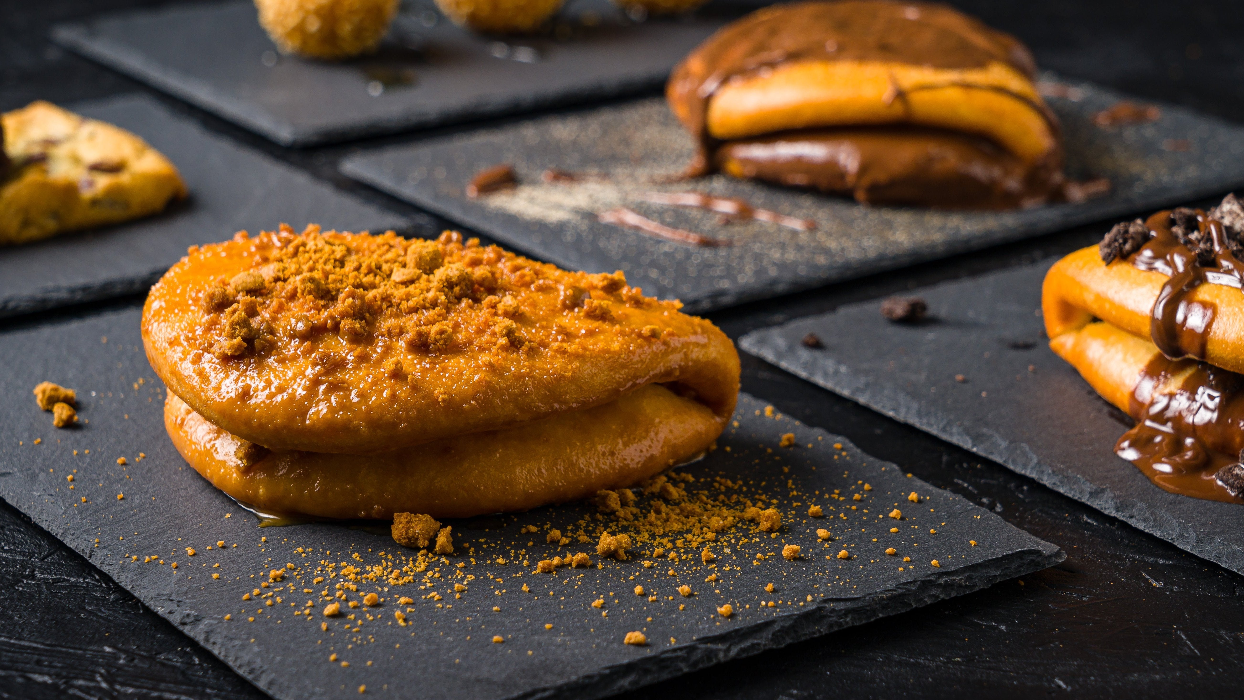 Deep Fried Stuffed Bao