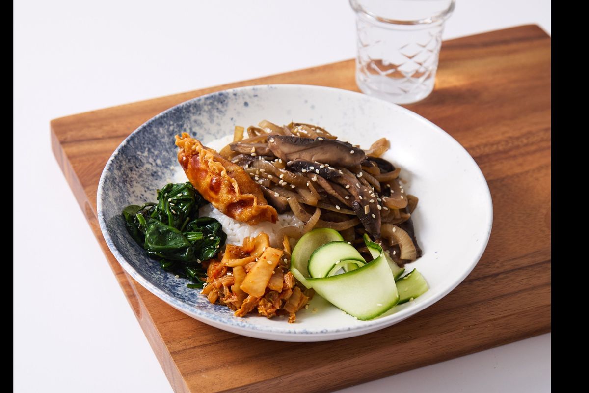 Mushroom & Veg BiBimBap