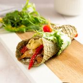 Chicken Fajita Keto Sandwich