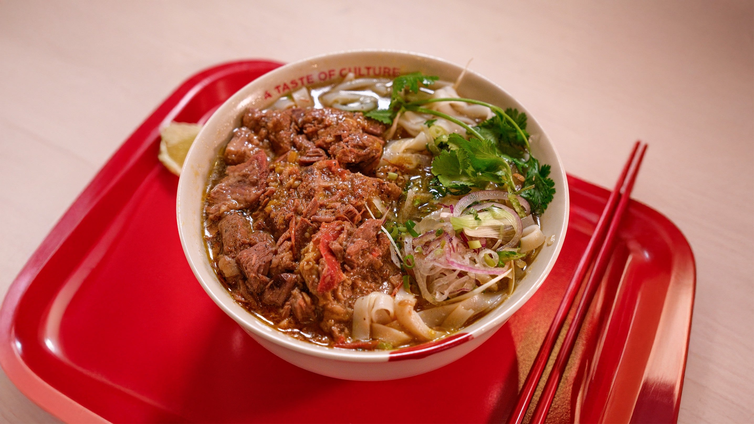 Rib Beef Stew (Phở sốt vang)