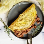 Omelet Beef