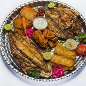 Mixed seafood tray 5-6 persons
