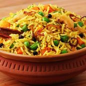 Dum Vegetable Biryani