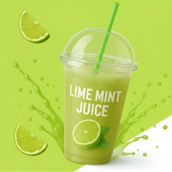 Lime mint juice