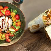Wrap & Salad Combo