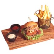 Sun-Kissed Pesto Marvel Burger