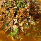 Sliced Beef With Chili Soup Special
