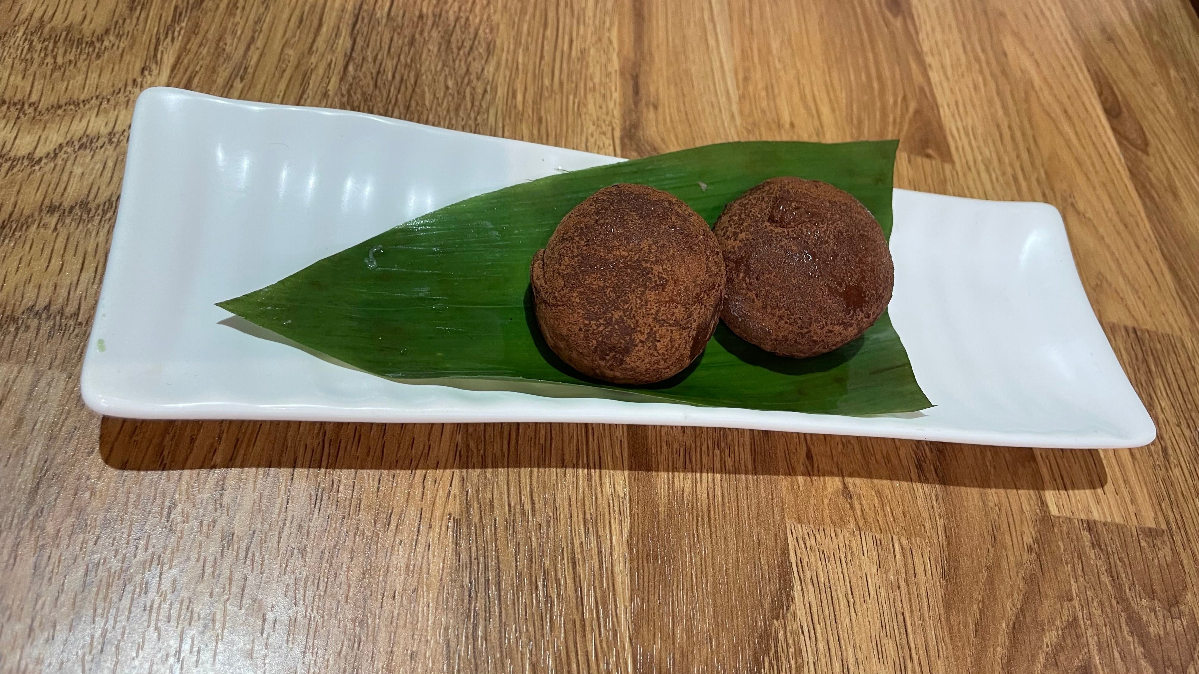 Chocolate mochi
