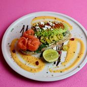 Salmon Avocado Breakfast