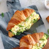 French Scrambled Croissant