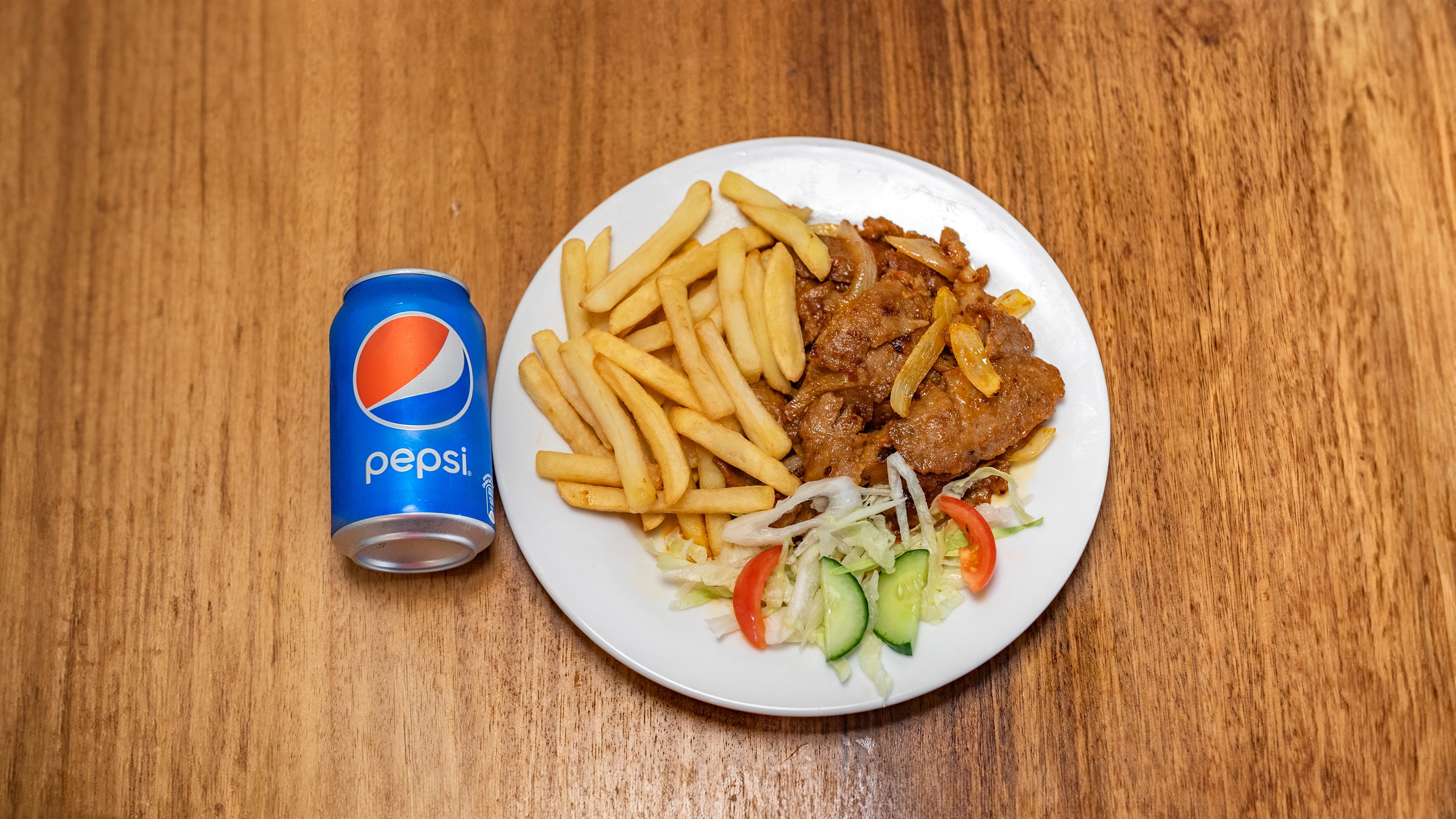 Naga Lamb Doner Fries And Drink 330 Ml