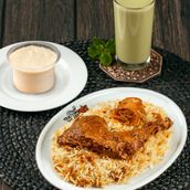 Chicken Biryani, Borhani & Firni 1 Person