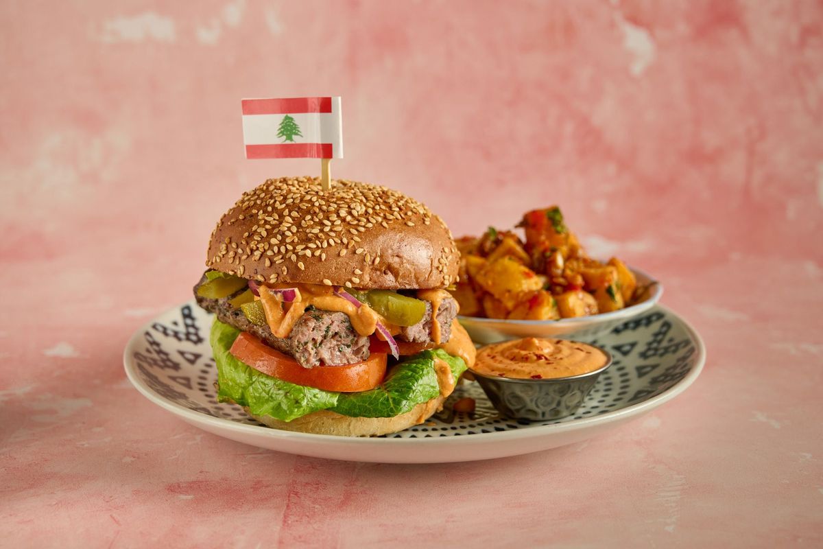 Lamb Kofta Burger 