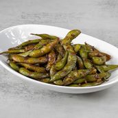 Smoky Garlic Edamame