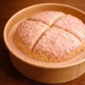 Strawberry Malai Bun