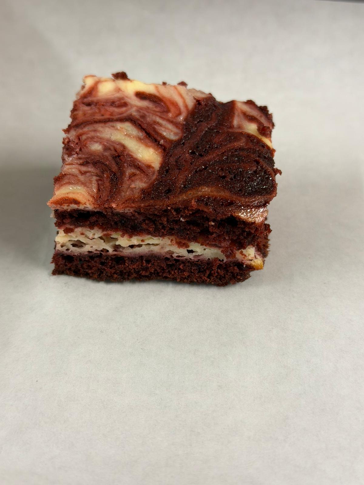 Homemade Red Velvet Cheesecake Brownie