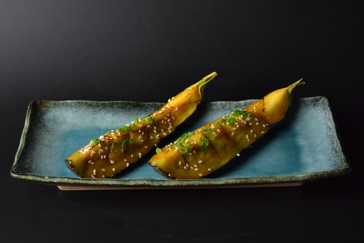 Sweet Miso Grilled Aubergine