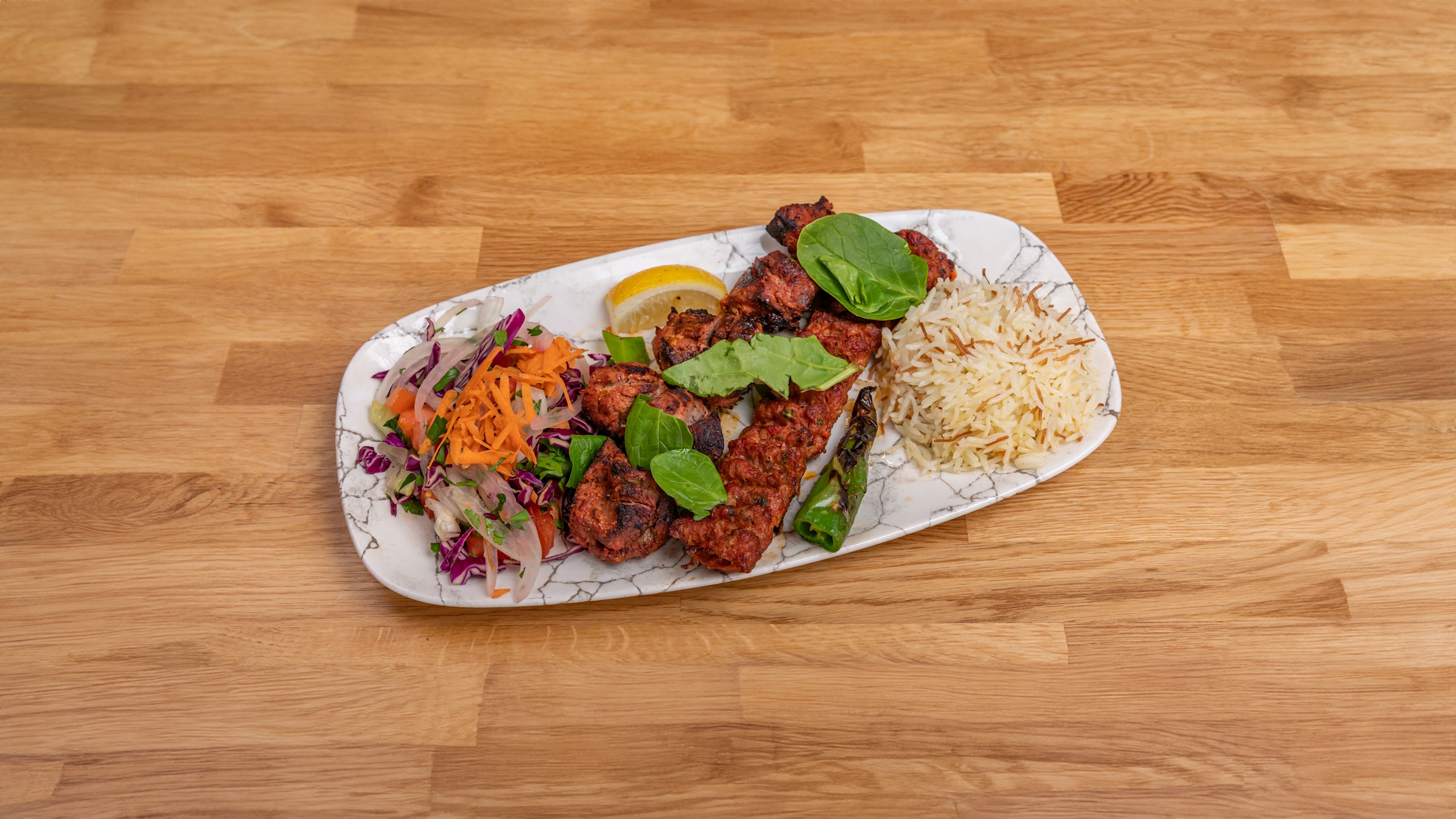 Lamb Shish Combo