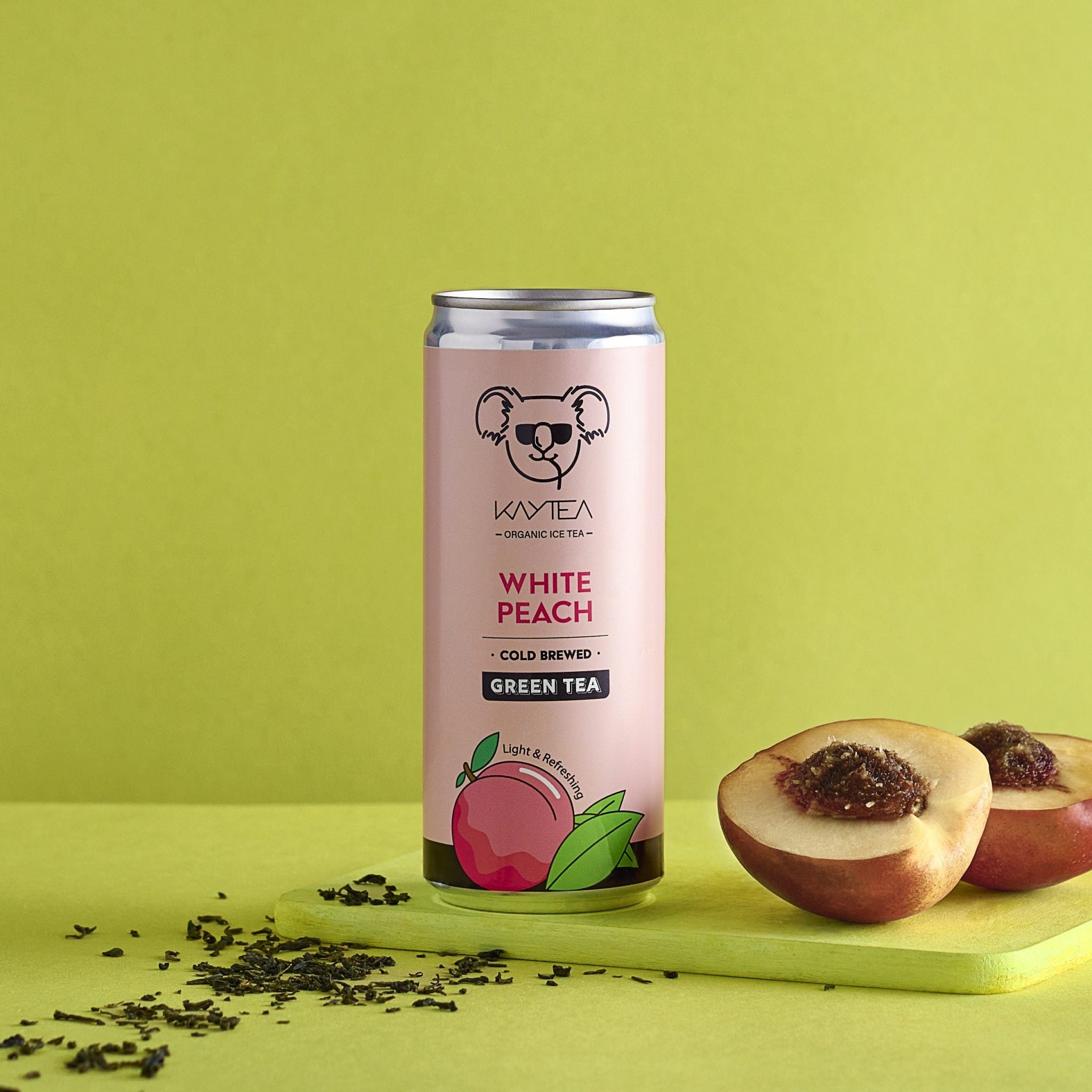KAYTEA White Peach Green Tea