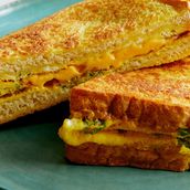 Cheese Omelette And Toast