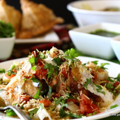 Samosa Chat Full