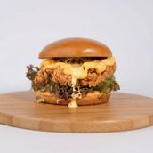 Oregano's Crunchy Chicken Burger