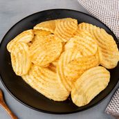 Sliced Broasted Potato Plate