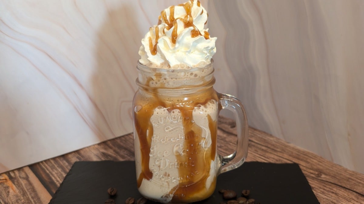 Salted Caramel Frappe