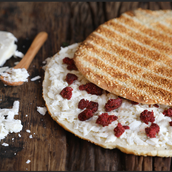 Kaake Cheese With Sausage