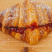 Croissant Strawberry Jam