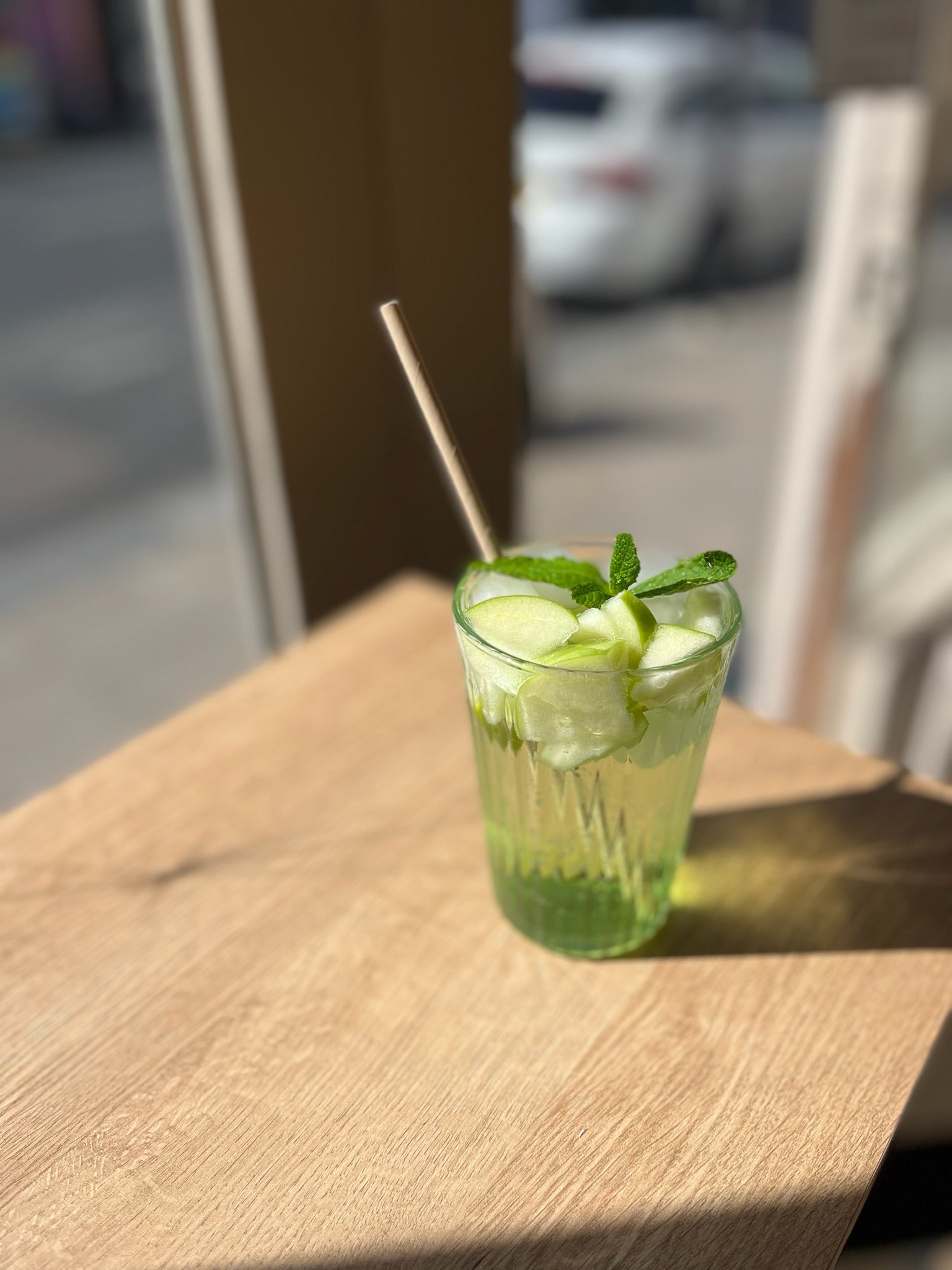 (Online exclusive) Green Apple Cucumber Soda