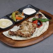 Gozi Rice and Meat with Arabic Filling