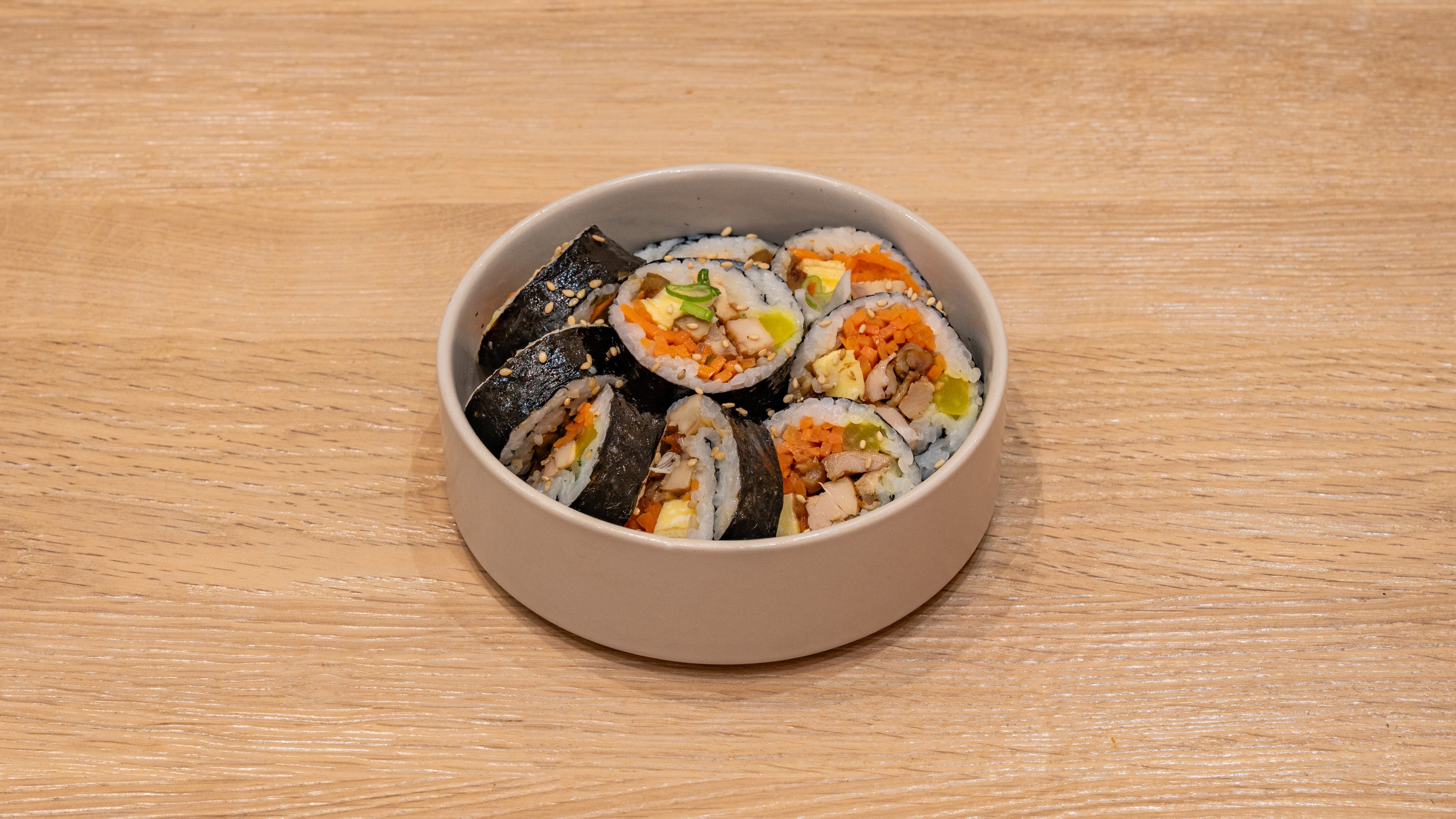 BBQ Charcoal Grill Kimbap
