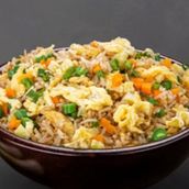 Double Egg Fried Rice with Chilli Chicken Gravy Combo