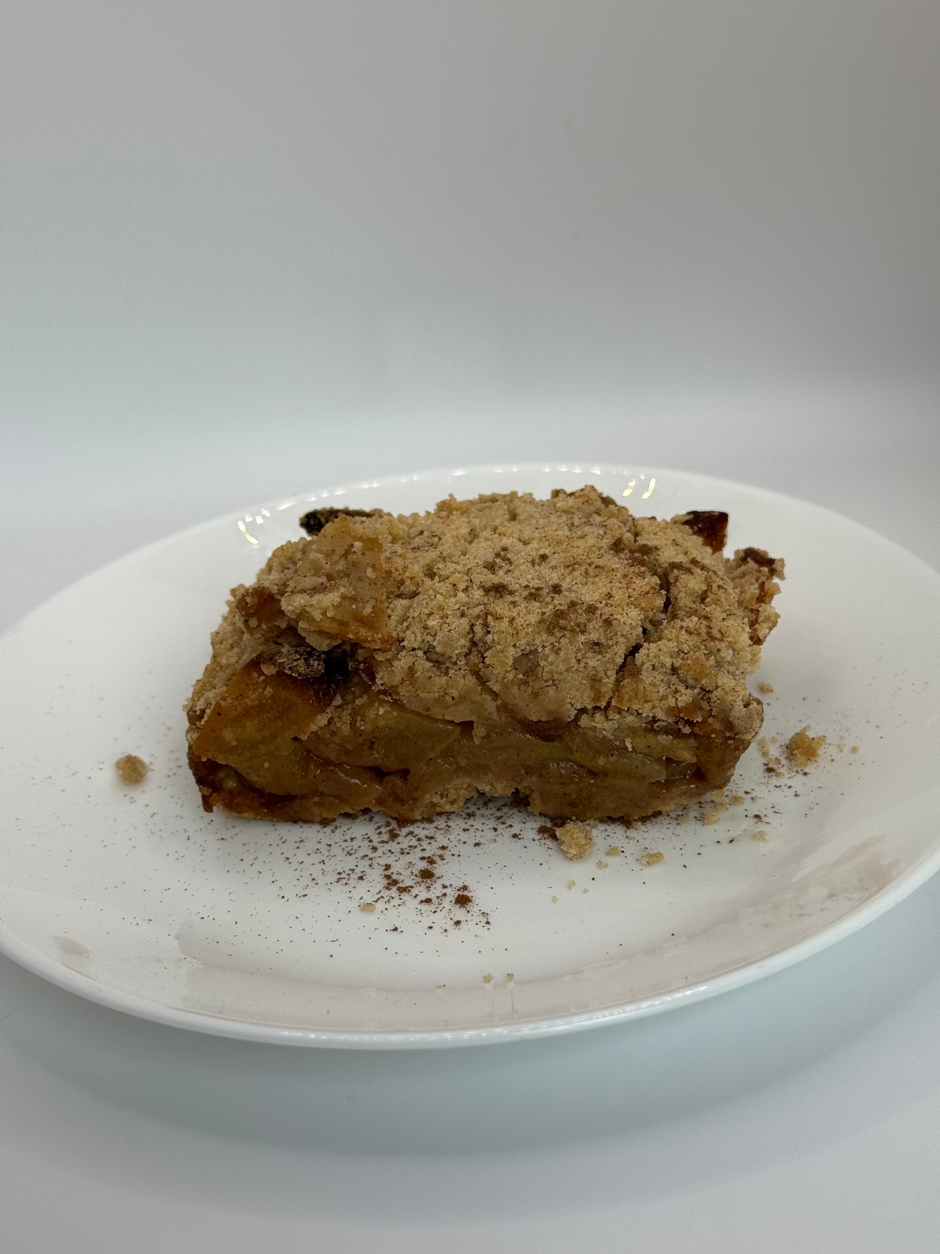 Apple Crumble (slice)