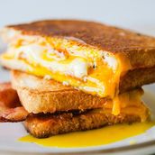 Omelette With Turkey Slice