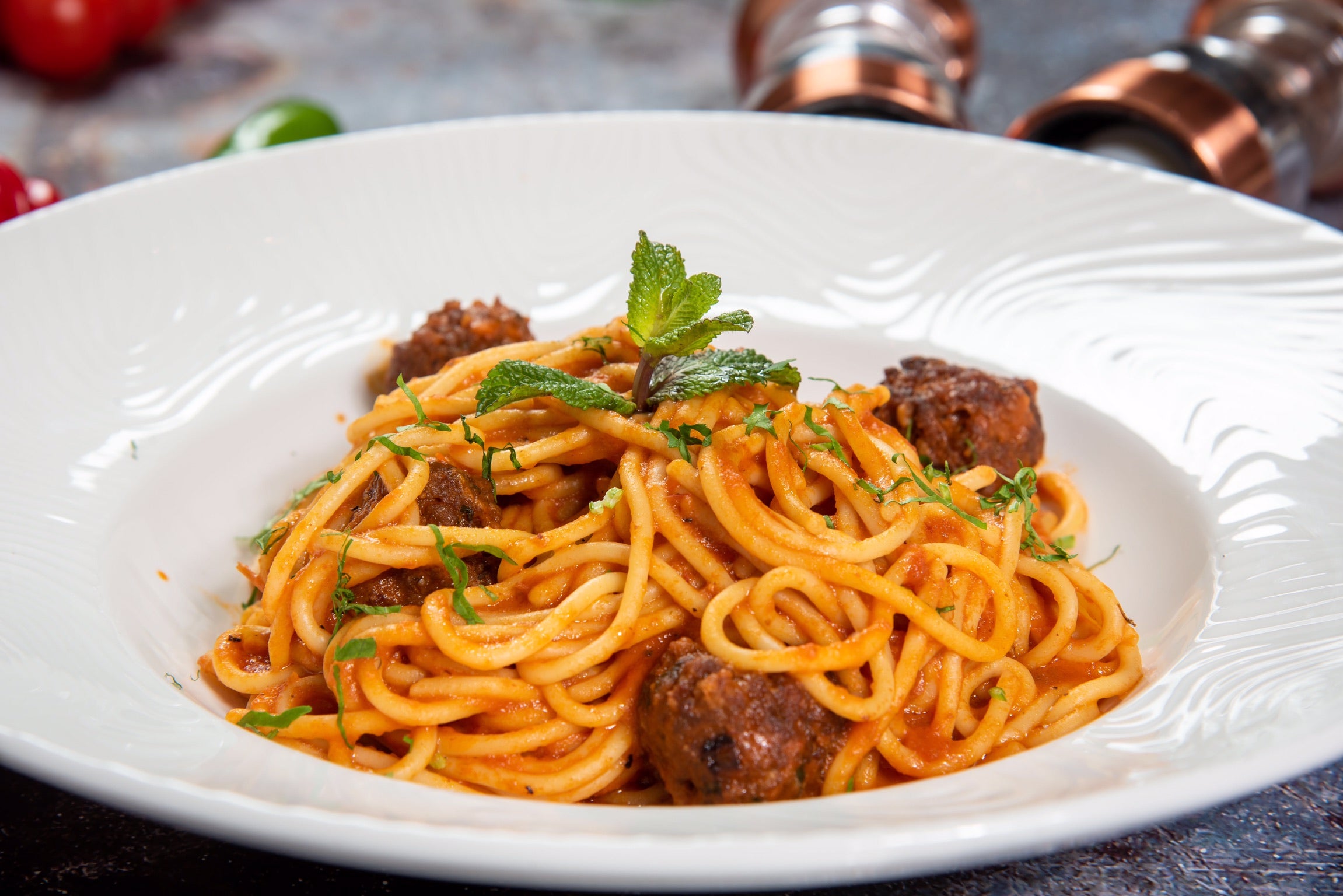 Meatball Spaghetti