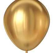 Gold Helium Balloon 