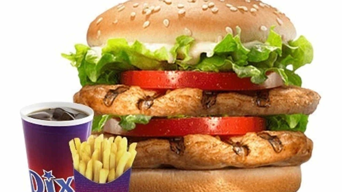 Double Grilled Peri Peri Burger meal